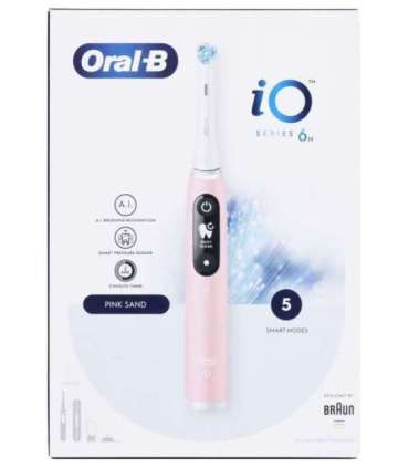 Oral-B iO6 Pink electric toothbrush