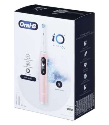 Oral-B iO6 Pink electric toothbrush