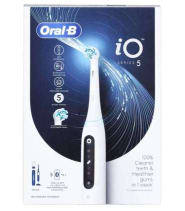 Braun Oral-B iO5 Quite White electric toothbrush