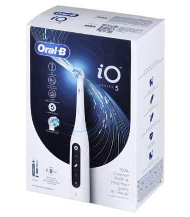 Braun Oral-B iO5 Quite White electric toothbrush