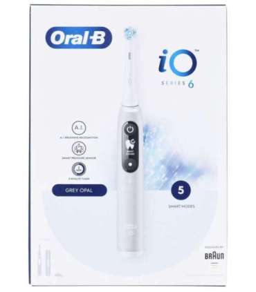 Oral-B iO 4210201381686 electric toothbrush Rotating toothbrush Grey