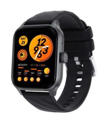Weofly Active Smartwatch - Multifunction Watch Bluetooth BT5.2 Black