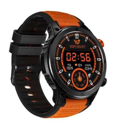 Weofly Conquer Smartwatch - Multifunction Watch Bluetooth 5.3 Orange