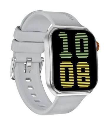 Weofly Edge 2 Smartwatch - Multifunction Watch Bluetooth BT5.3 Silver