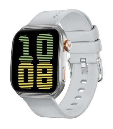 Weofly Edge 2 Smartwatch - Multifunction Watch Bluetooth BT5.3 Silver