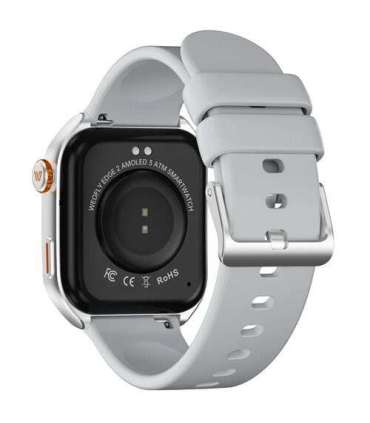 Weofly Edge 2 Smartwatch - Multifunction Watch Bluetooth BT5.3 Silver