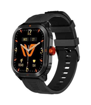 Weofly Pioneer Smartwatch - Multifunction Watch Bluetooth 5.3 Black
