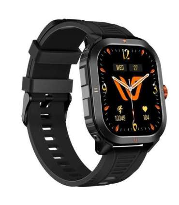 Weofly Pioneer Smartwatch - Multifunction Watch Bluetooth 5.3 Black