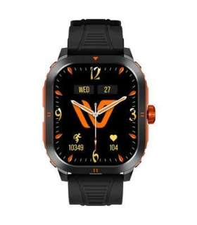 Weofly Pioneer Smartwatch - Multifunction Watch Bluetooth 5.3 Orange