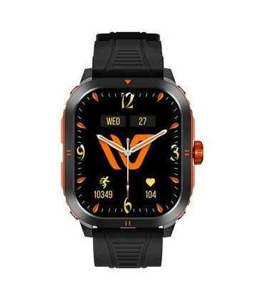 Weofly Pioneer Smartwatch - Multifunction Watch Bluetooth 5.3 Orange