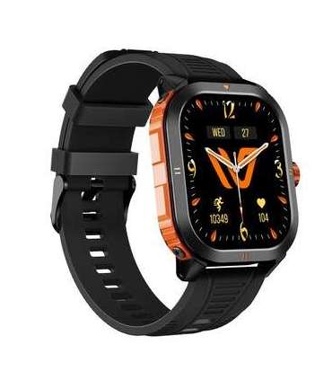 Weofly Pioneer Smartwatch - Multifunction Watch Bluetooth 5.3 Orange