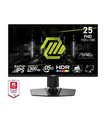 MSI MAG 255PXF computer monitor 62.2 cm (24.5") 1920 x 1080 pixels Full HD Black