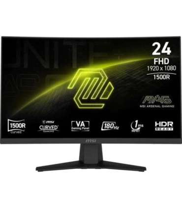 MSI MAG 244C computer monitor 59.9 cm (23.6") 1920 x 1080 pixels Full HD LCD Black