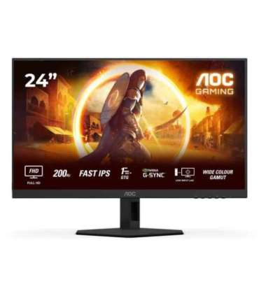 AOC G4 24G4HRE computer monitor 60.5 cm (23.8") 1920 x 1080 pixels Full HD LED Black, Red