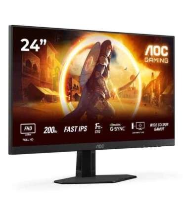 AOC G4 24G4HRE computer monitor 60.5 cm (23.8") 1920 x 1080 pixels Full HD LED Black, Red