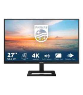 Philips 1000 series 27E1N1800AE/00 computer monitor 68.6 cm (27") 3840 x 2160 pixels 4K Ultra HD LED Black