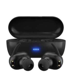 MAXELL MINI DUO Wireless in-ear headphones with charging case Black