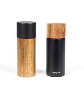 Salter BW12068EU7 Toronto Salt & Pepper Mills Black
