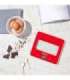 Russell Hobbs RH015711RAR Square digital scale 5kg red