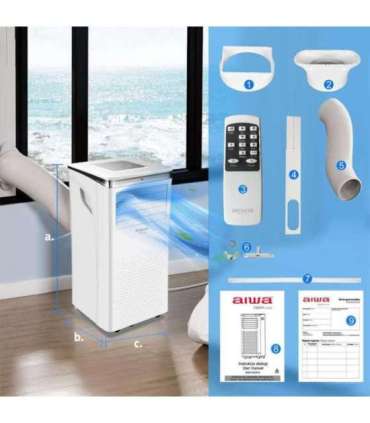 Aiwa AIWA-PAC10Y2 Portable Air Conditioner