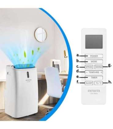 Aiwa AIWA-PAC16Y2 Portable Air Conditioner