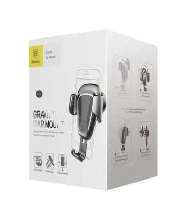 Baseus gravitational grip on the car grid - black