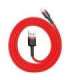 Baseus Cafule USB Lightning cable 2.4A 1m (black + red)