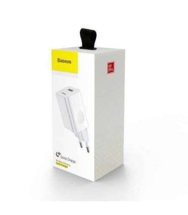Baseus Charging Quick Charger USB 3.0 - White