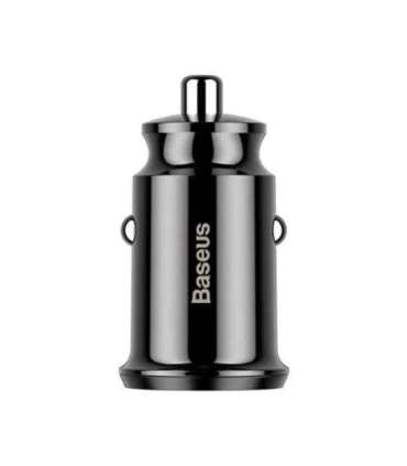Ładowarka samochodowa Baseus Grain 2x USB 5V 3.1A (czarna)