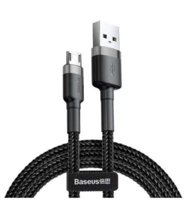 Baseus Cafule Micro USB cable 2.4A 1m (Gray + Black)