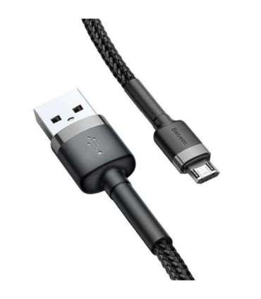 Baseus Cafule Micro USB cable 2.4A 1m (Gray + Black)