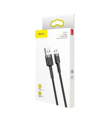 Baseus Cafule Micro USB cable 2.4A 1m (Gray + Black)