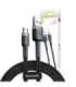 Baseus Cafule Micro USB cable 2.4A 1m (Gray + Black)