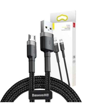 Baseus Cafule Micro USB cable 2.4A 1m (Gray + Black)