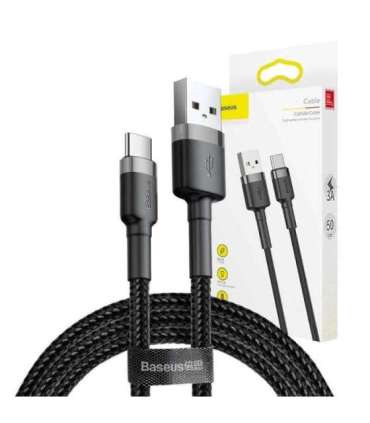 Baseus Cafule cable USB-C 3A 1m (Gray+Black)