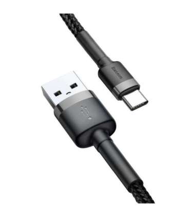 Baseus Cafule cable USB-C 2A 2m (Gray+Black)