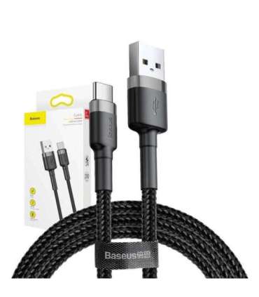 Baseus Cafule cable USB-C 2A 2m (Gray+Black)