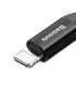 Baseus Spring-loaded cable Lightning 1m 2A (black)