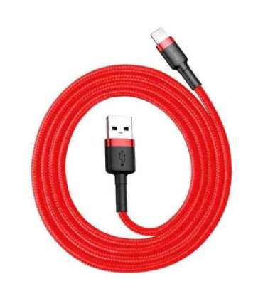 Baseus Cafule USB Lightning Cable 2,4A 0,5m (Red)