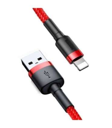 Baseus Cafule USB Lightning Cable 2,4A 0,5m (Red)