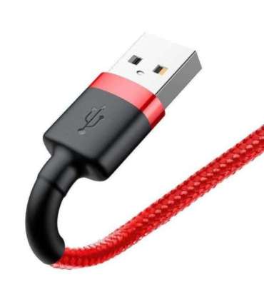 Baseus Cafule USB Lightning Cable 2,4A 0,5m (Red)