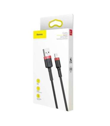 Baseus Cafule USB Lightning Cable 1,5A 2m (Black+Red)