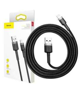 Baseus Cafule USB Lightning Cable 1,5A 2m (Gray+Black)