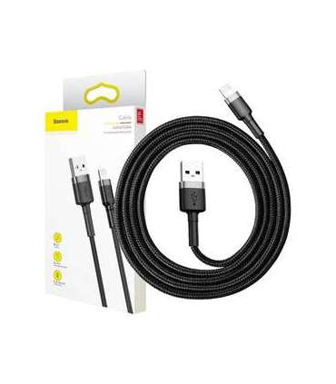 Baseus Cafule USB Lightning Cable 1,5A 2m (Gray+Black)