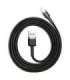 Baseus Cafule USB Lightning Cable 1,5A 2m (Gray+Black)