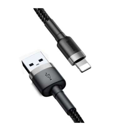 Baseus Cafule USB Lightning Cable 1,5A 2m (Gray+Black)