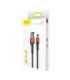 Baseus Cafule Double-sided USB Lightning Cable 2,4A 1m (Black+Red)
