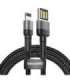 Baseus Cafule Double-sided USB Lightning Cable 1.5A 2m (Gray+Black)