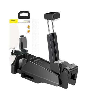 Baseus smartphone holder for car headrest  - Black