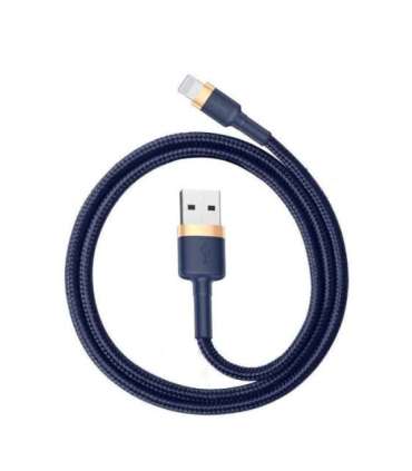 Baseus Cafule Lightning cable 1.5A 2m (Gold+Dark blue)